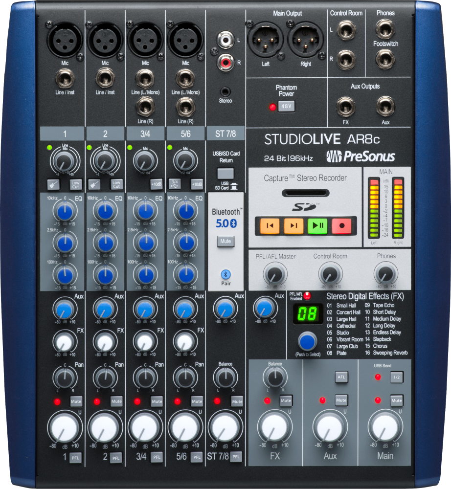 PreSonus StudioLive AR8C